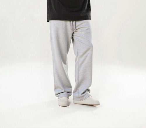 Grey Wide Leg Pants